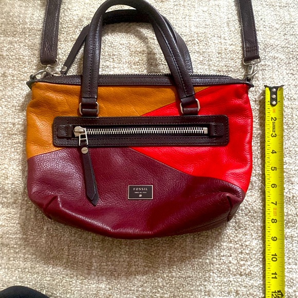 Fossil Multicolored Fall Crossbody and Hand Purse - Picture 10 of 11